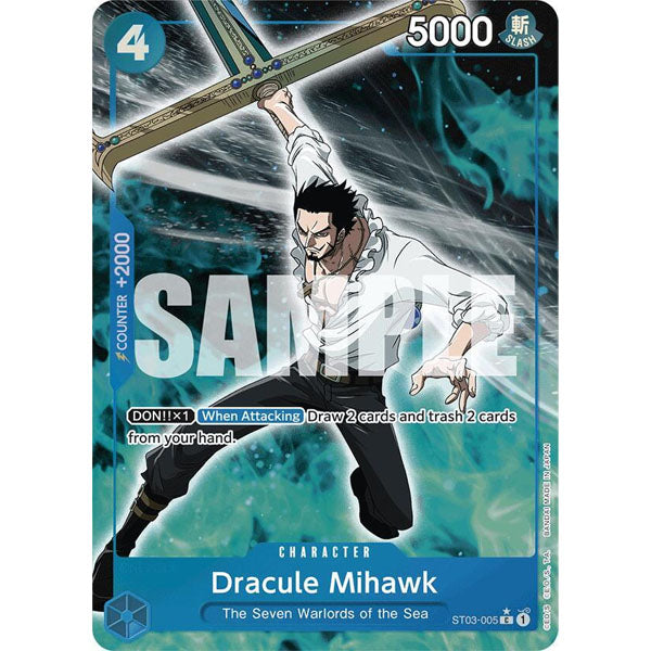 OPCG [PRB01-ST03-005 C] Dracule Mihawk (Full Art)