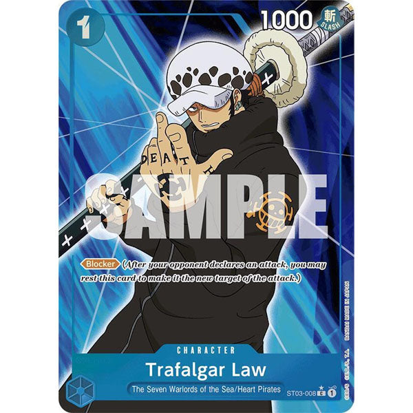 OPCG [PRB01-ST03-008 C] Trafalgar Law (Full Art)