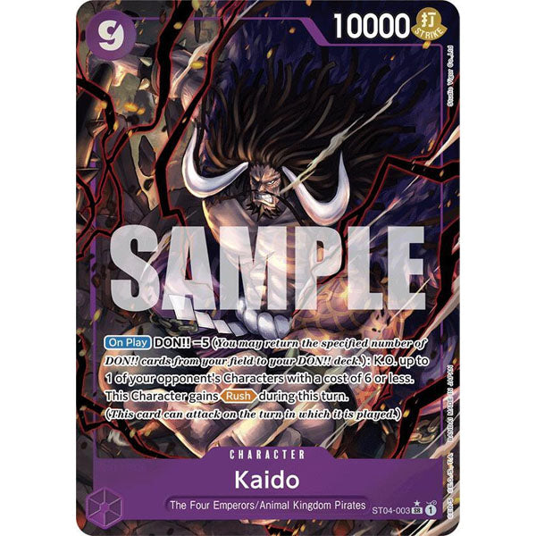 OPCG [PRB01-ST04-003 SR] Kaido(Alternate Art)
