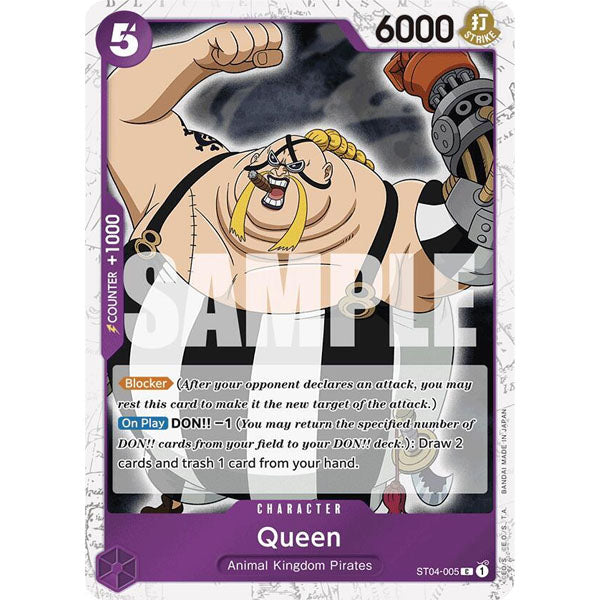 OPCG [PRB01-ST04-005 C] Queen (Jolly Roger Foil)