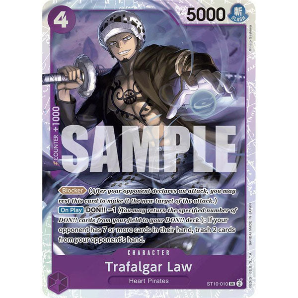 OPCG [PRB01-ST10-010 SR] Trafalgar Law (Reprint)