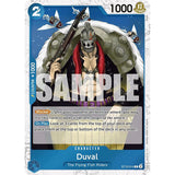 OPCG [PRB01-ST12-014 C] Duval (Jolly Roger Foil)