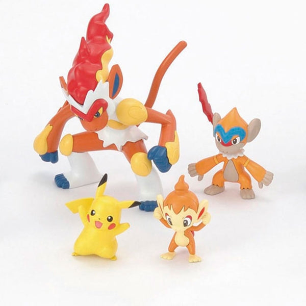 Pokemon Model Kit - Infernape Evolution Set