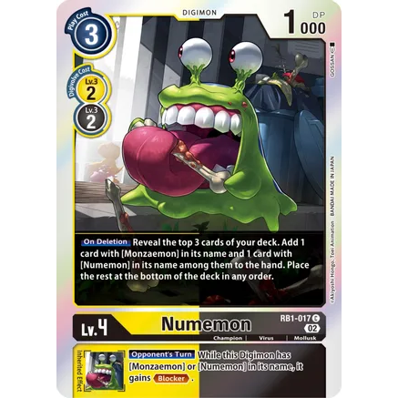 DCG [RB1-017 C] Numemon