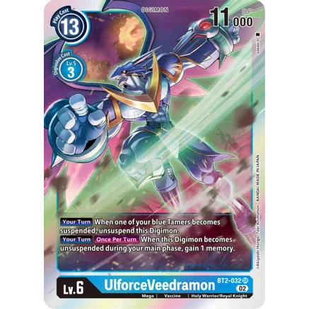 DCG [RB1-BT2-032 SR] UlforceVeedramon (RB1 Reprint)