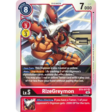 DCG [RB1-BT4-017 SR] RizeGreymon (RB1 Reprint)