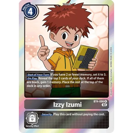 DCG [RB1-BT4-096 R] Izzy Izumi (RB1 Reprint)