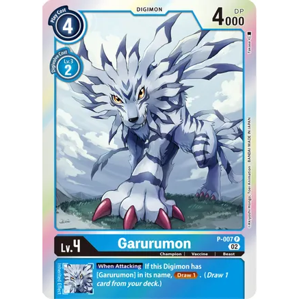 DCG [RB1-P-007 P] Garurumon (RB1 Reprint)