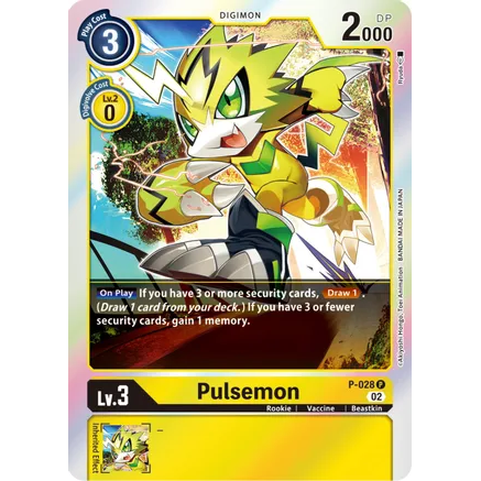DCG [RB1-P-028 P] Pulsemon (RB1 Reprint)