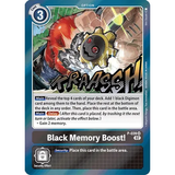 DCG [RB1-P-039 P] Black Memory Boost! (RB1 Reprint)