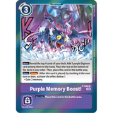 DCG [RB1-P-040 P] Purple Memory Boost! (RB1 Reprint)