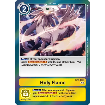 DCG [RB1-ST3-15 C] Holy Flame (RB1 Reprint)