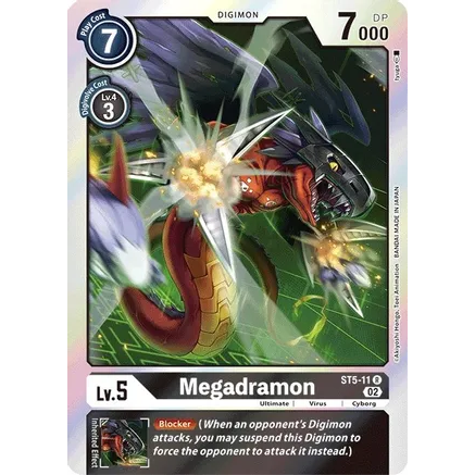 DCG [RB1-ST5-11 R] Megadramon (RB1 Reprint)