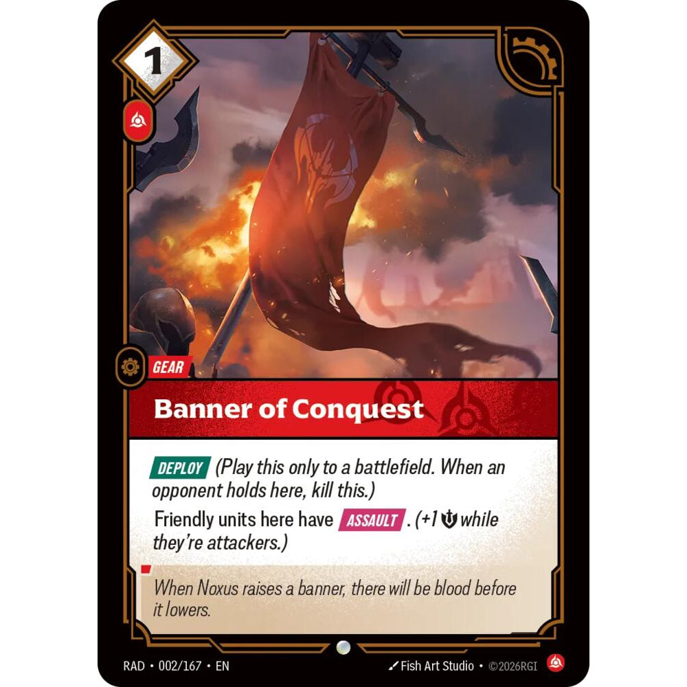 RFB [RFB05-RAD-002 C] Banner of Conquest