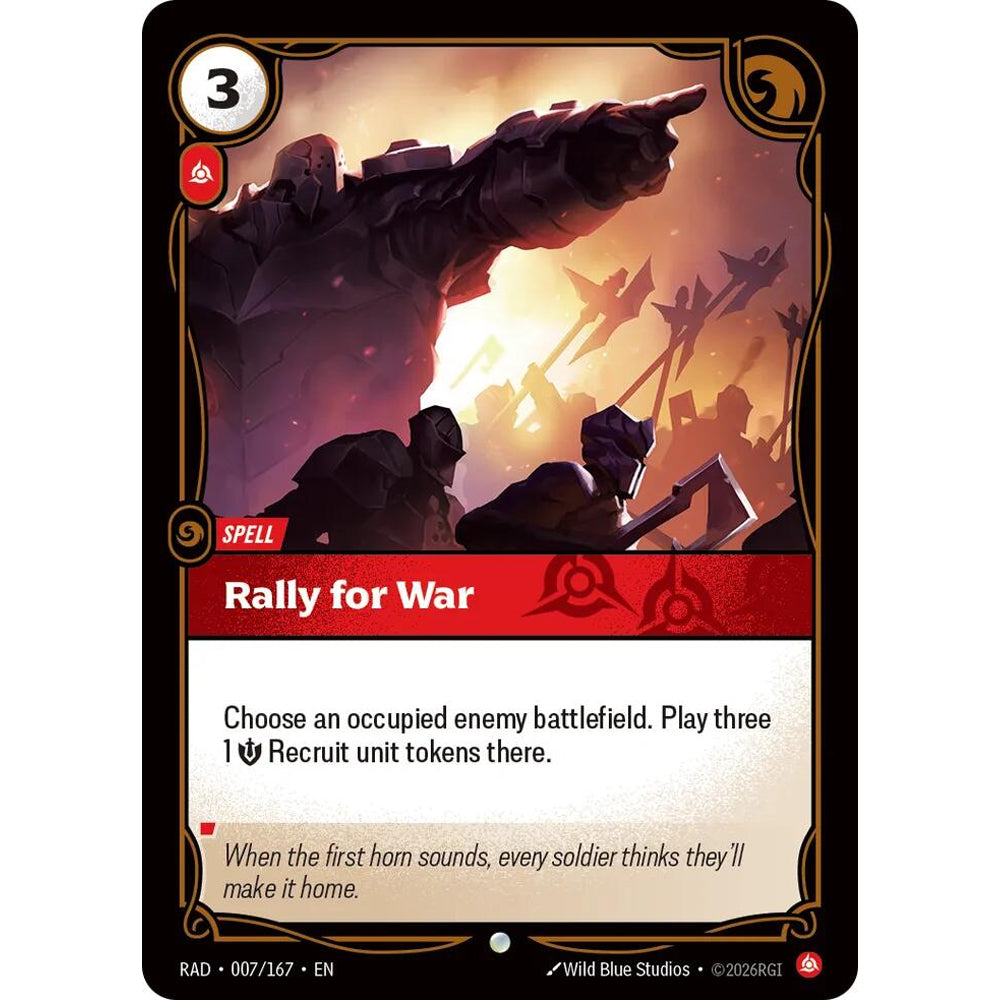 RFB [RFB05-RAD-007 C] Rally for War
