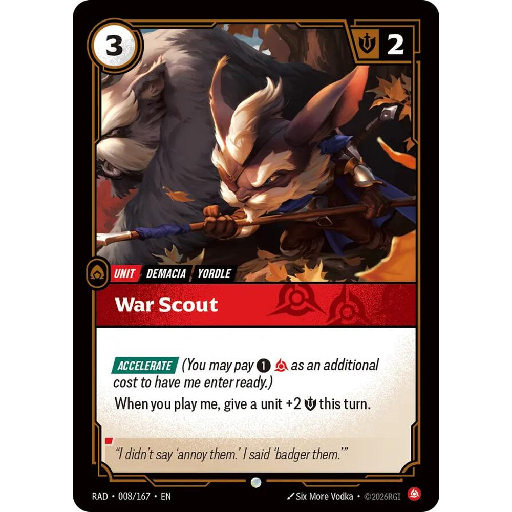 RFB [RFB05-RAD-008 C] War Scout