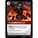 RFB [RFB05-RAD-011 U] Incorrigible Construct