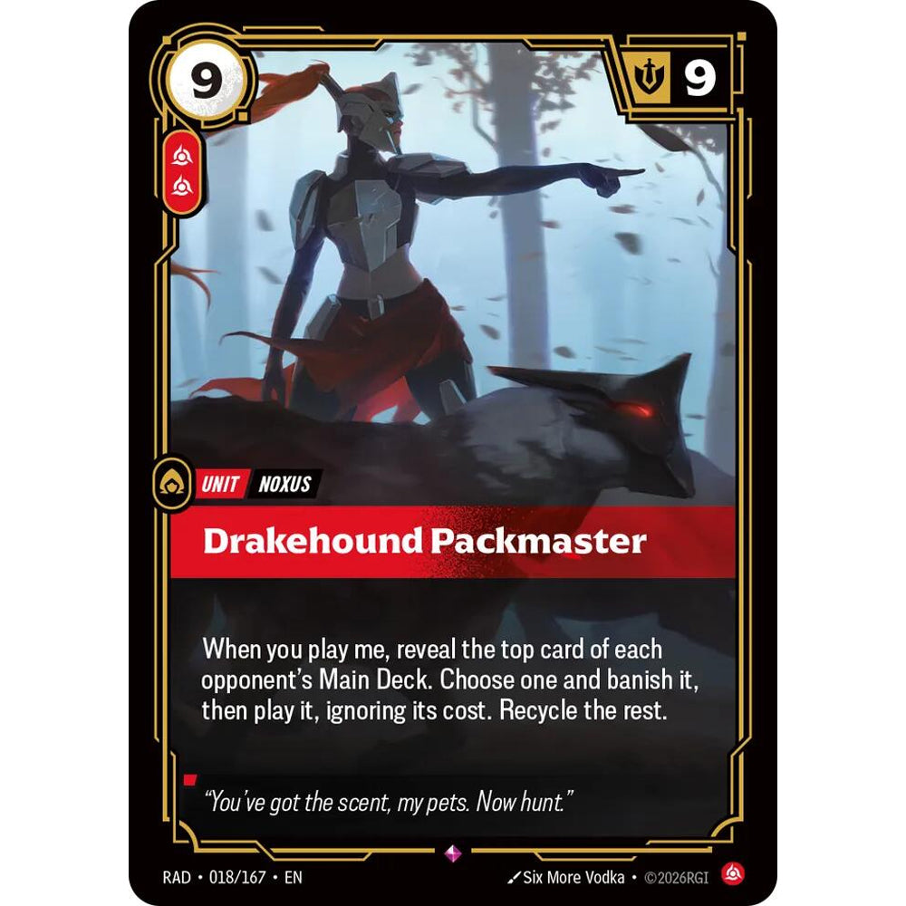 RFB [RFB05-RAD-018 R] Drakehound Packmaster