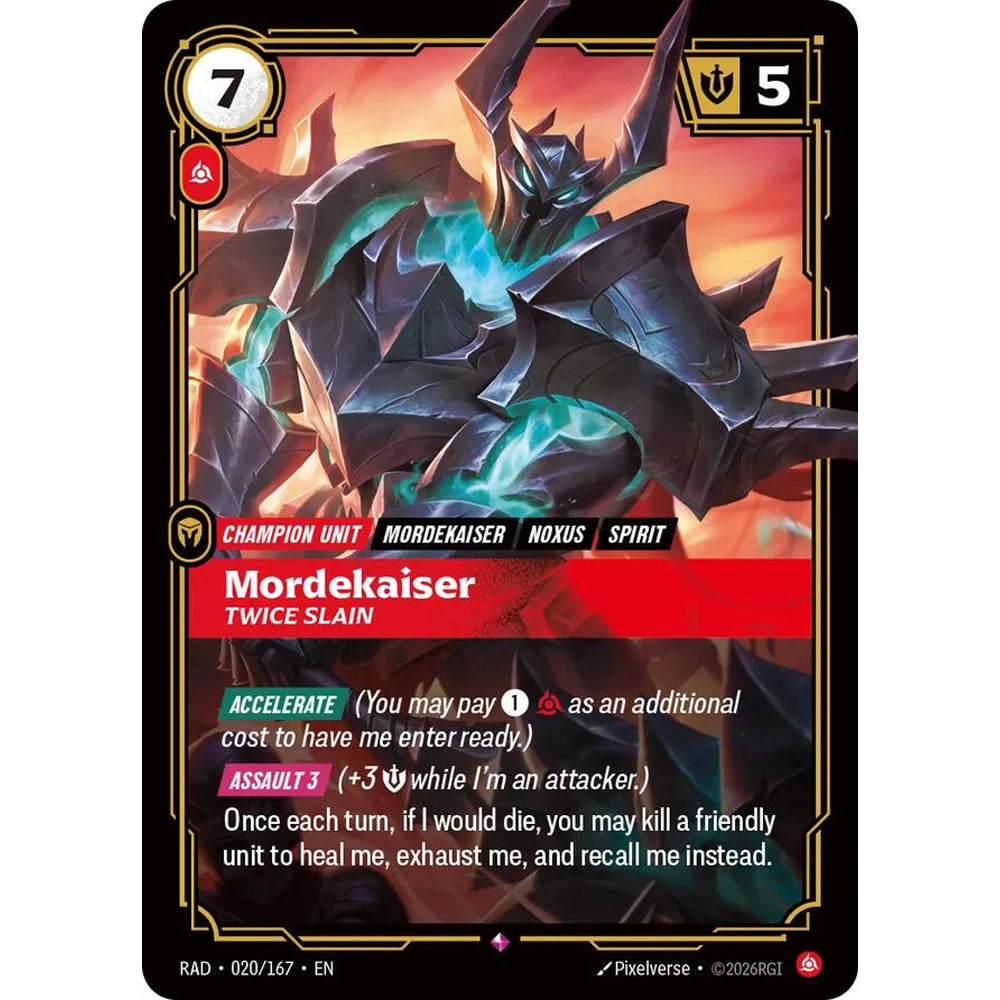 RFB [RFB05-RAD-020 R] Mordekaiser, Twice Slain