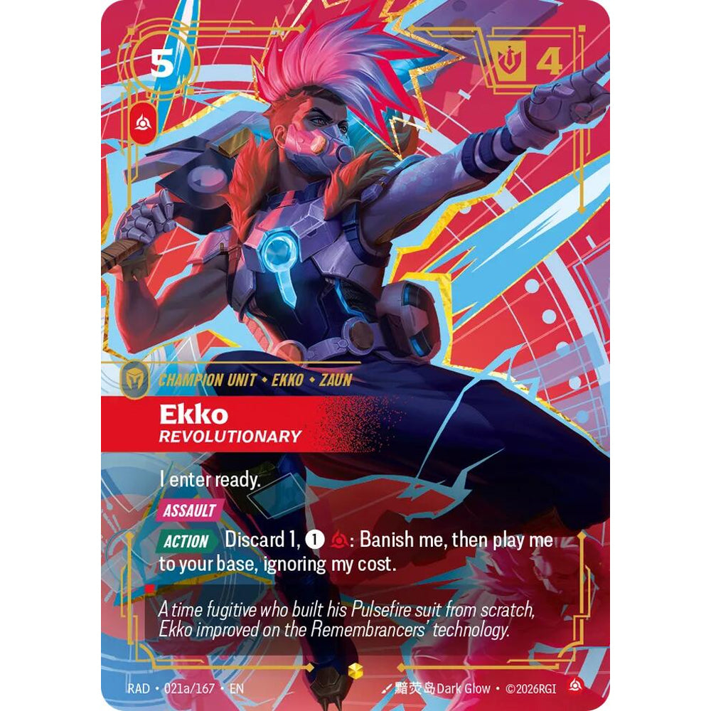 RFB [RFB05-RAD-021a SC] Ekko, Revolutionary (Alternate Art)