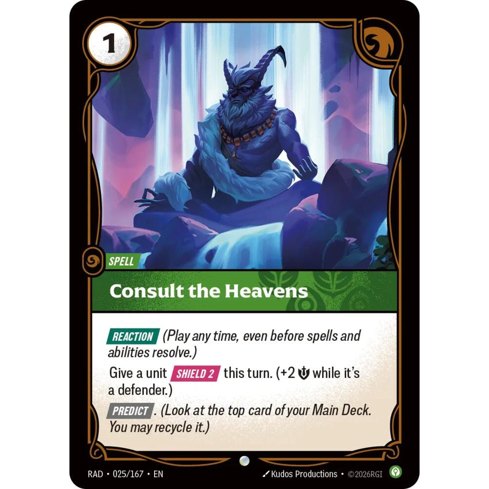 RFB [RFB05-RAD-025 C] Consult the Heavens