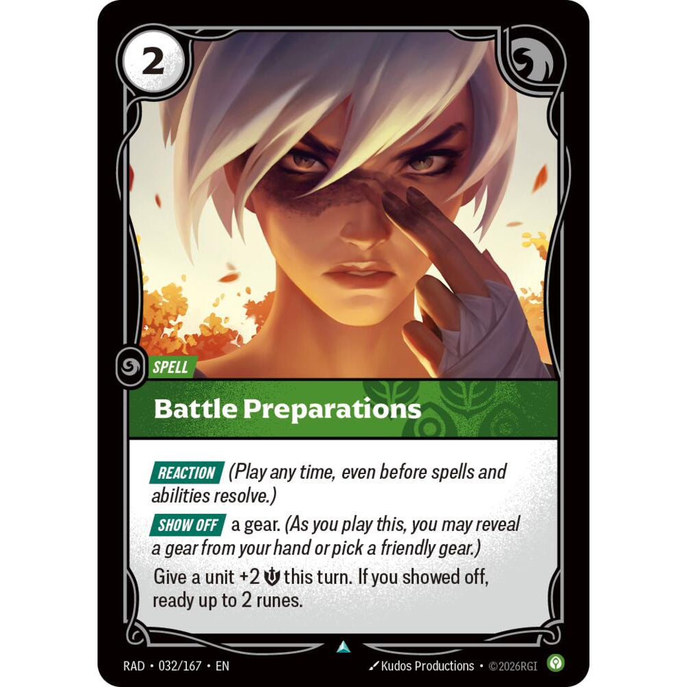 RFB [RFB05-RAD-032 U] Battle Preparations