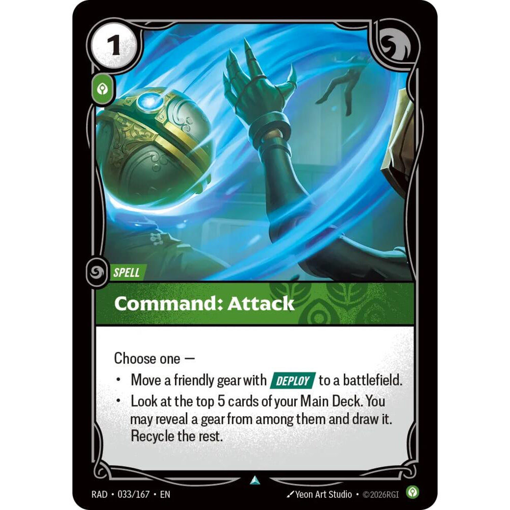 RFB [RFB05-RAD-033 U] Command: Attack