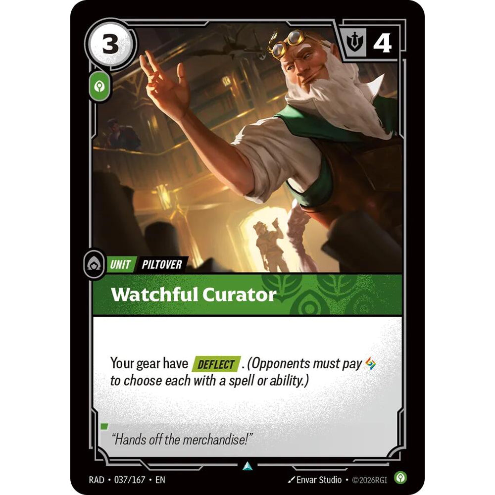 RFB [RFB05-RAD-037 U] Watchful Curator