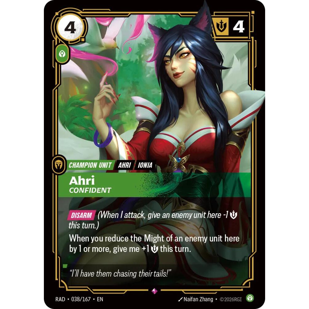 RFB [RFB05-RAD-038 R] Ahri, Confident