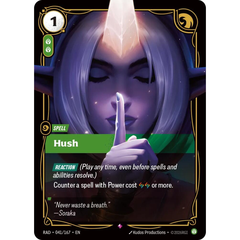RFB [RFB05-RAD-041 R] Hush