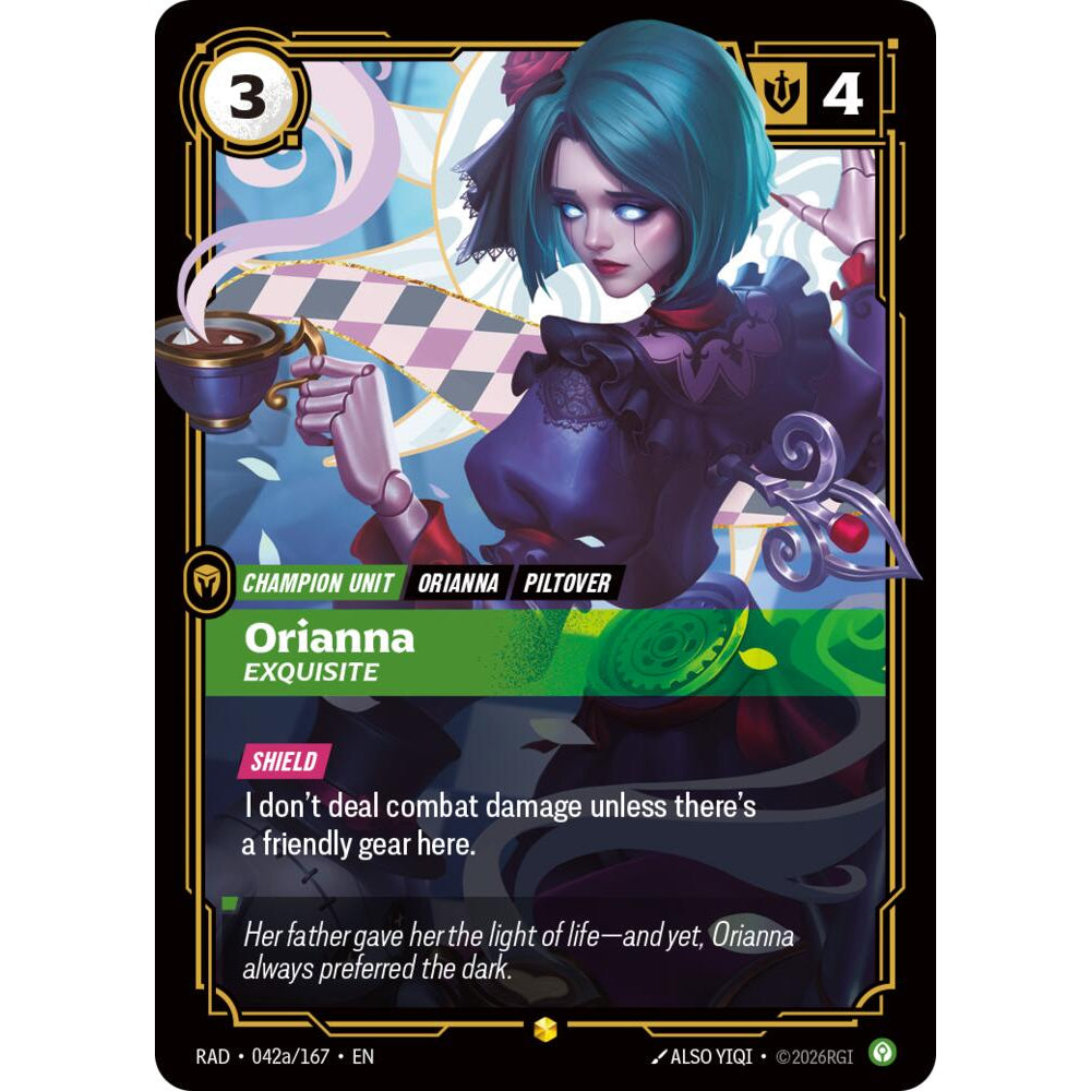 RFB [RFB05-RAD-042a SC] Orianna, Exquisite (Alternate Art)