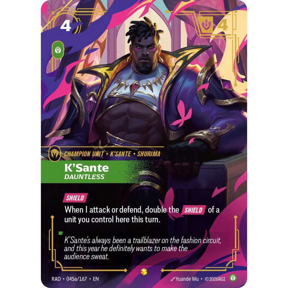 RFB [RFB05-RAD-045a SC] K'Sante, Dauntless (Alternate Art)