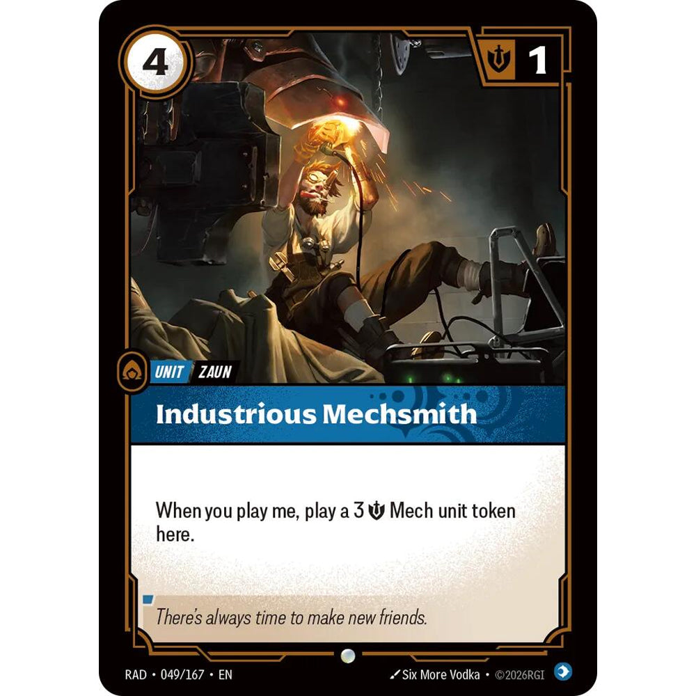 RFB [RFB05-RAD-049 C] Industrious Mechsmith