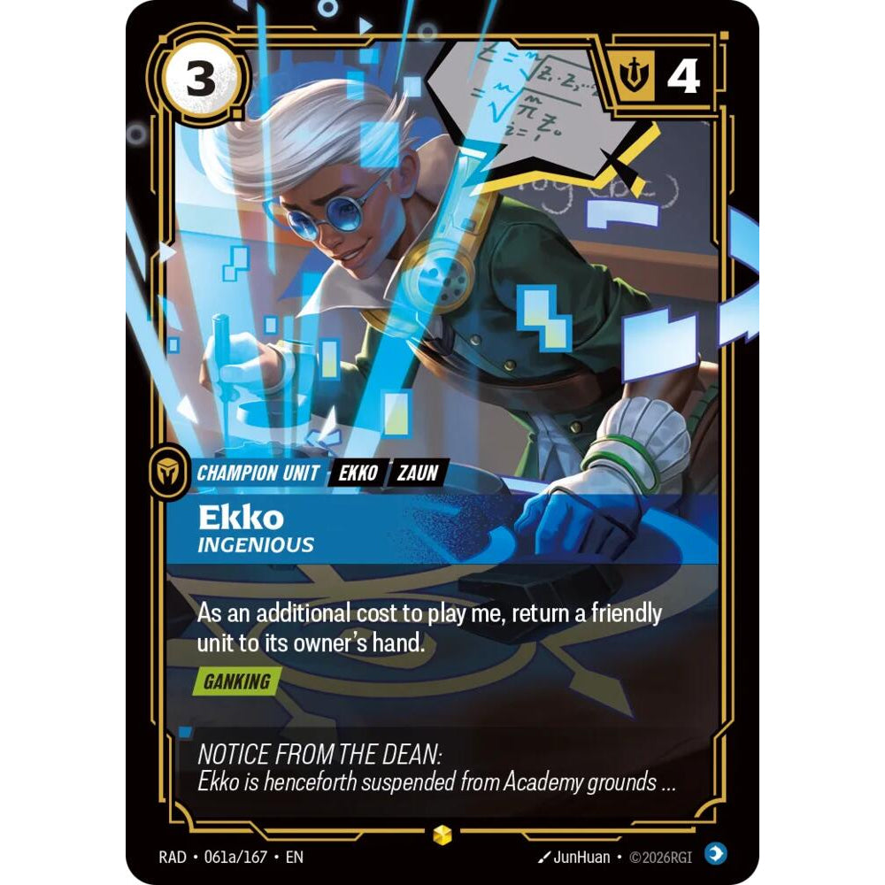 RFB [RFB05-RAD-061a SC] Ekko, Ingenious (Alternate Art)