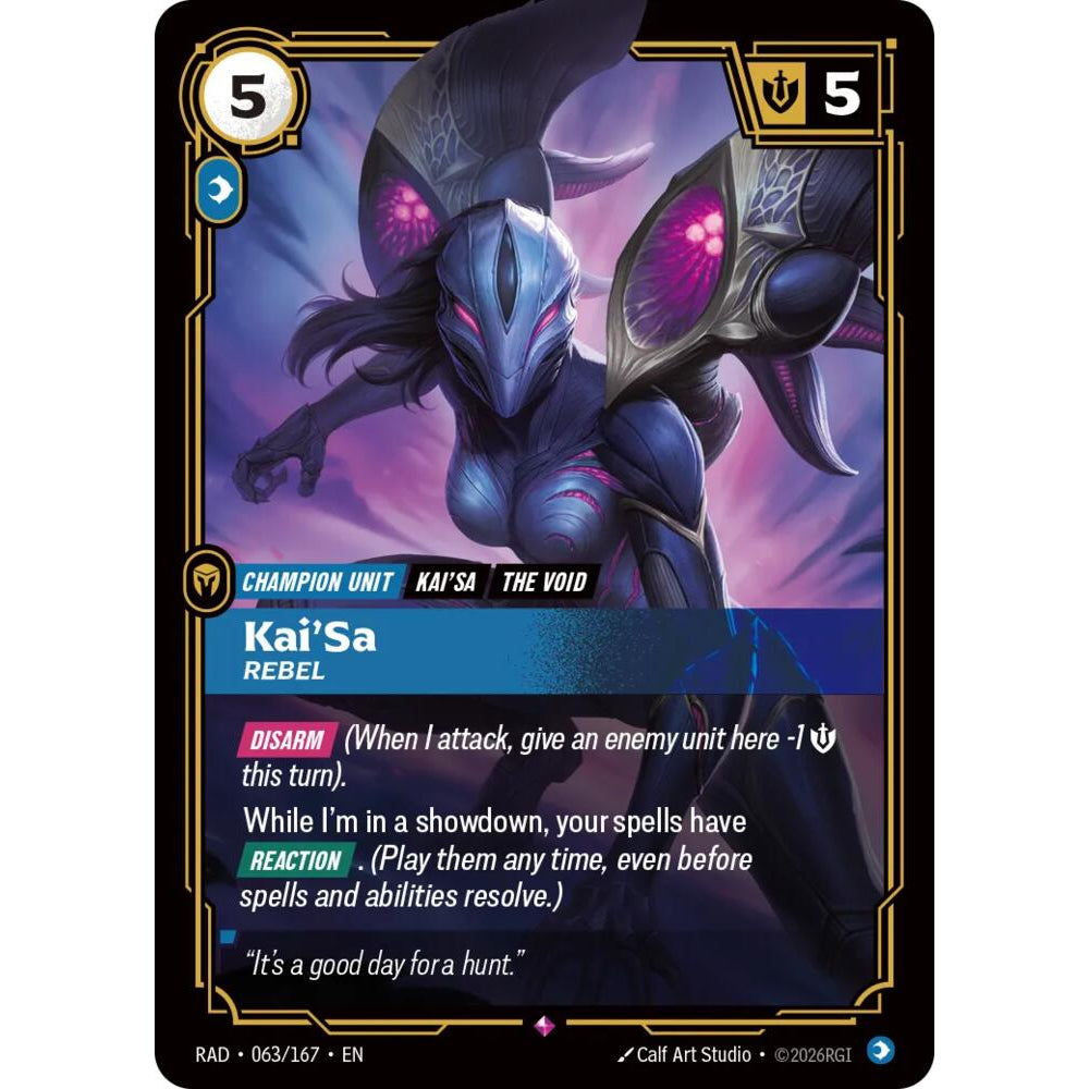 RFB [RFB05-RAD-063 R] Kai'Sa, Rebel