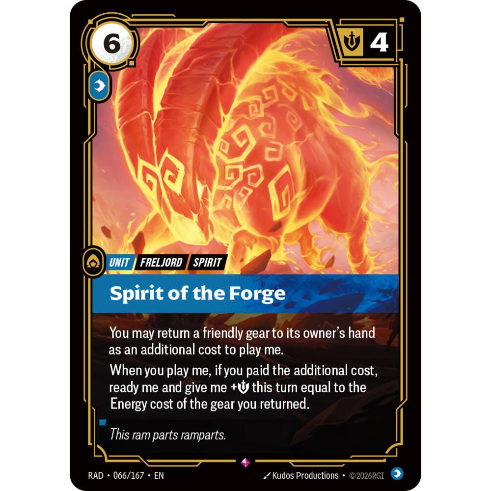 RFB [RFB05-RAD-066 R] Spirit of the Forge