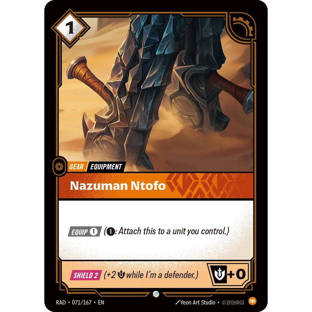 RFB [RFB05-RAD-071 C] Nazuman Ntofo