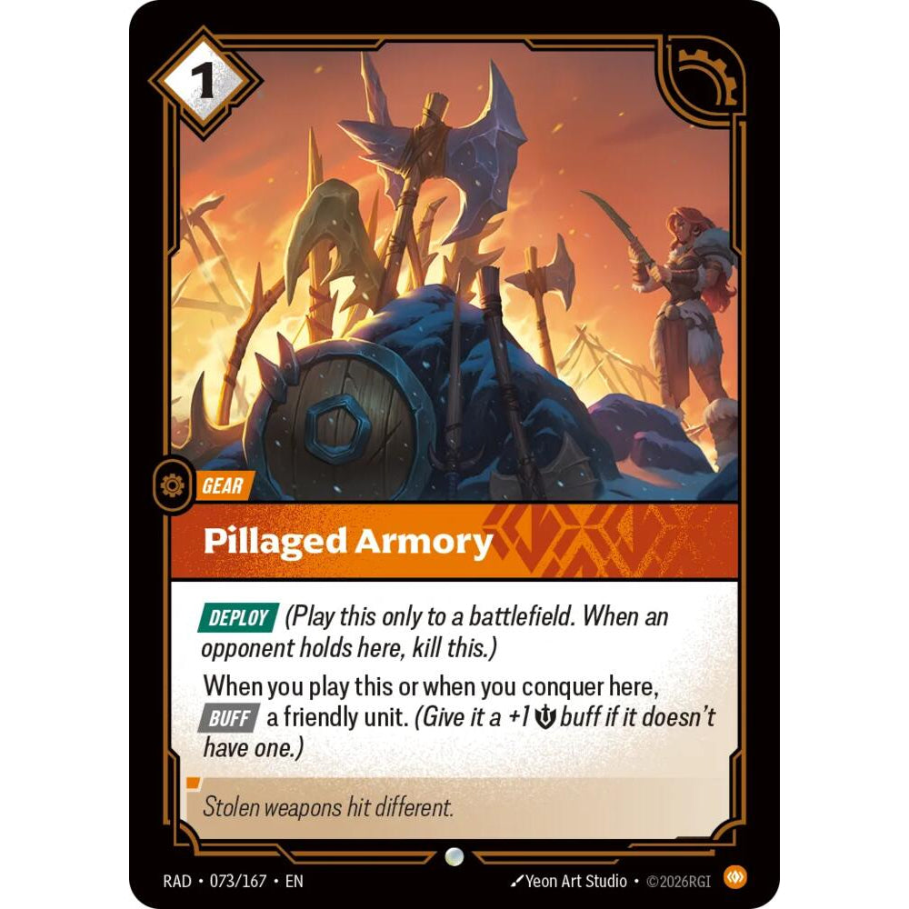 RFB [RFB05-RAD-073 C] Pillaged Armory
