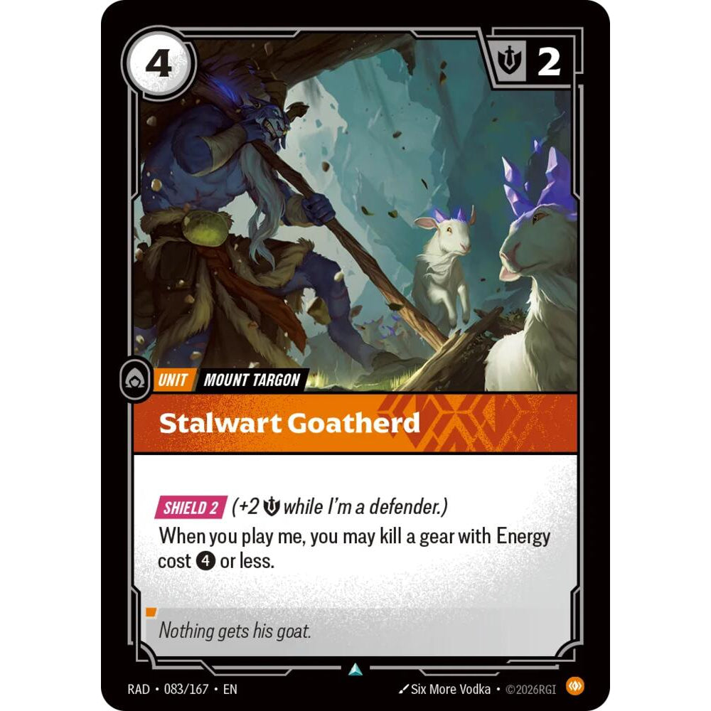 RFB [RFB05-RAD-083 U] Stalwart Goatherd