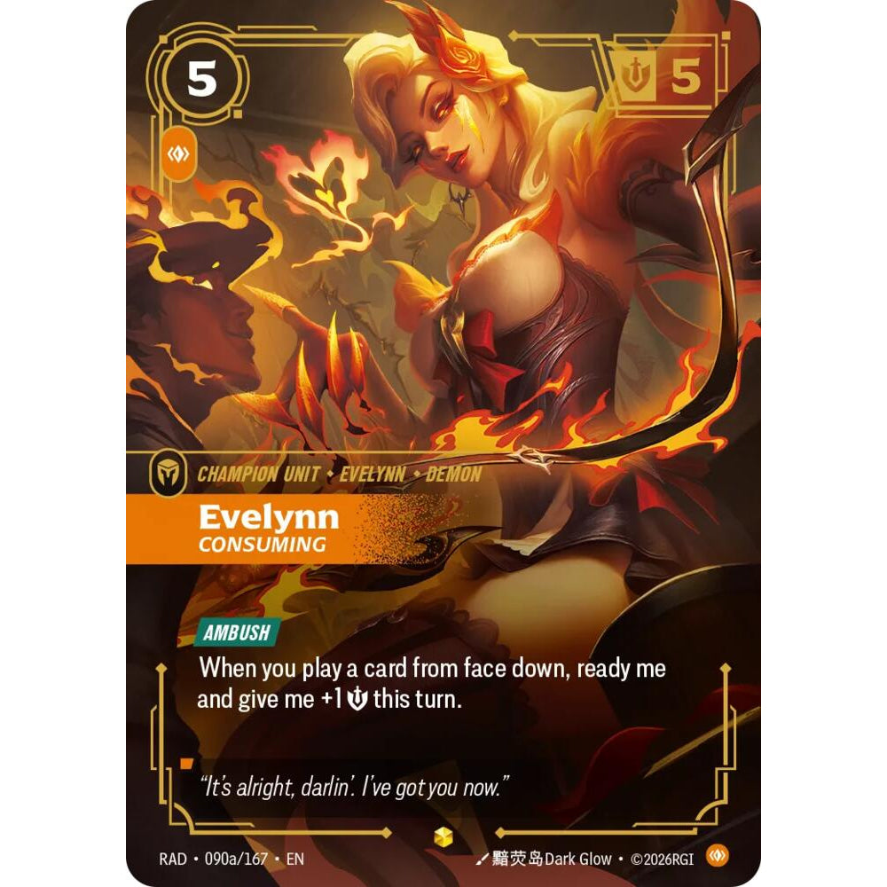 RFB [RFB05-RAD-090a SC] Evelynn, Consuming (Alternate Art)