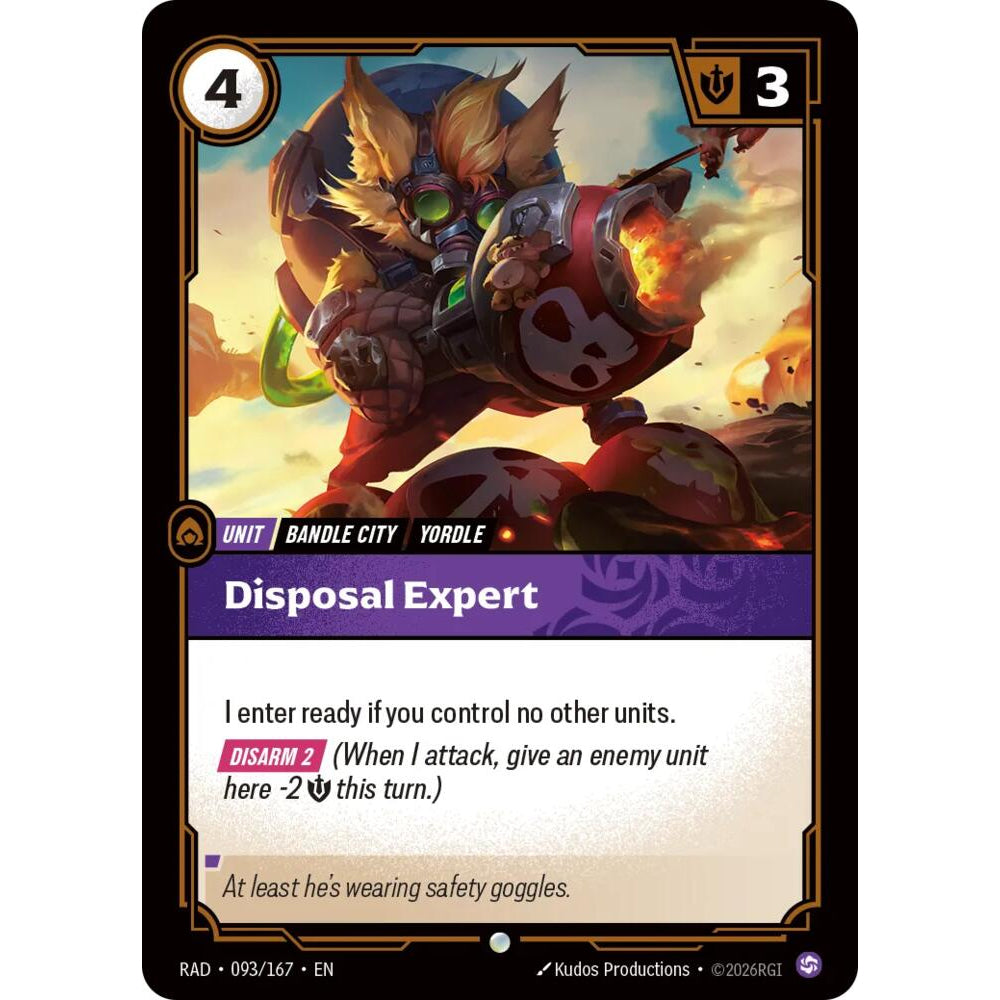 RFB [RFB05-RAD-093 C] Disposal Expert