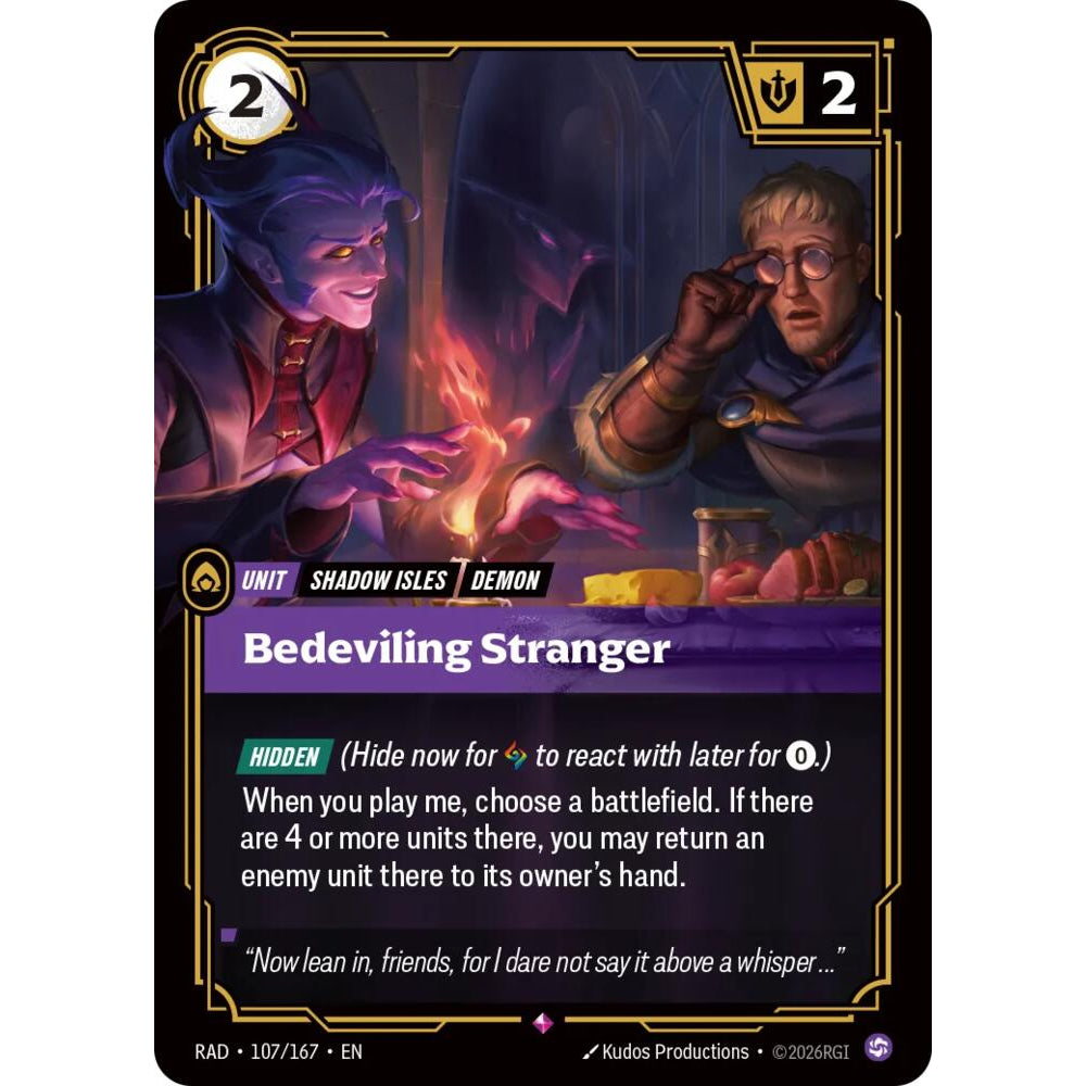 RFB [RFB05-RAD-107 R] Bedeviling Stranger