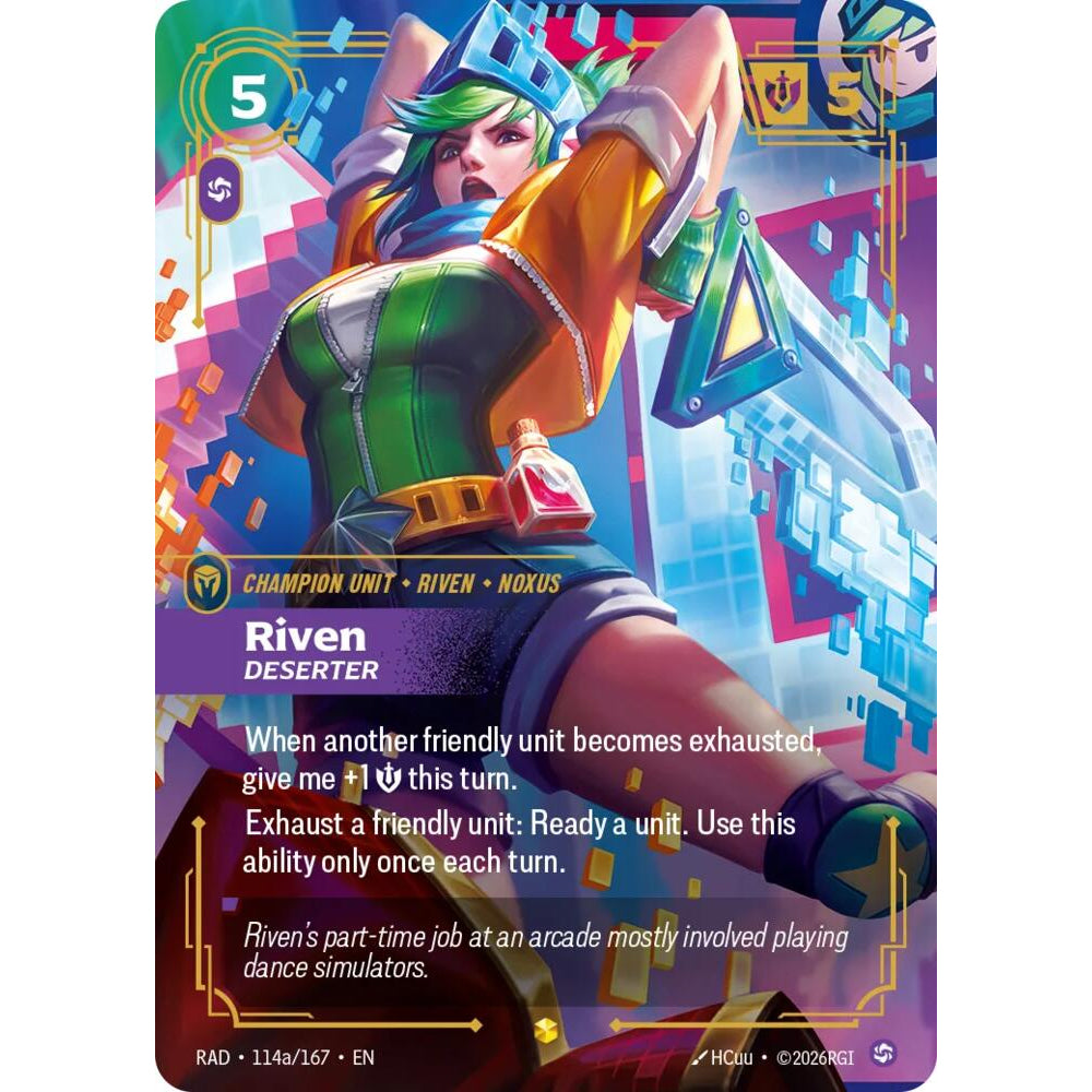 RFB [RFB05-RAD-114a SC] Riven, Deserter (Alternate Art)