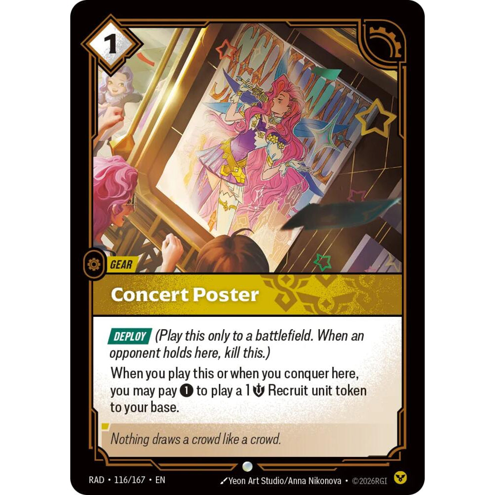 RFB [RFB05-RAD-116 C] Concert Poster