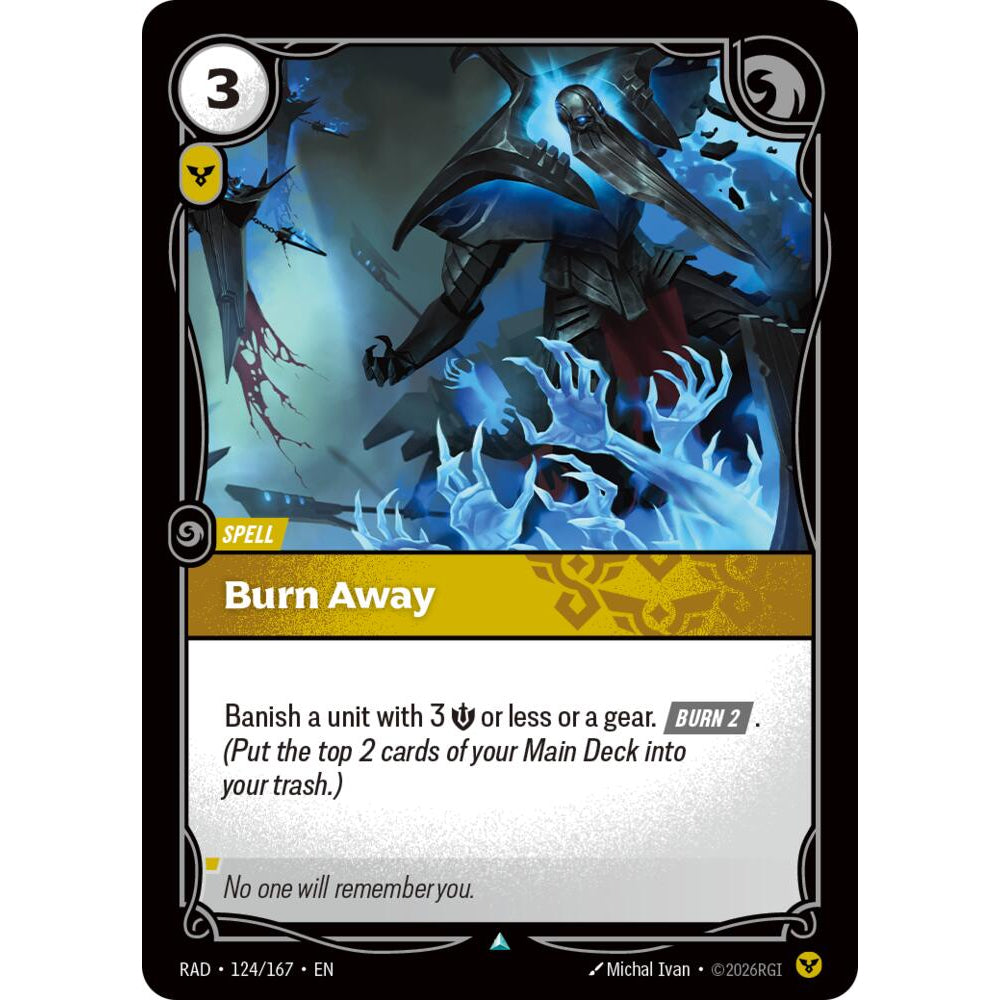 RFB [RFB05-RAD-124 U] Burn Away