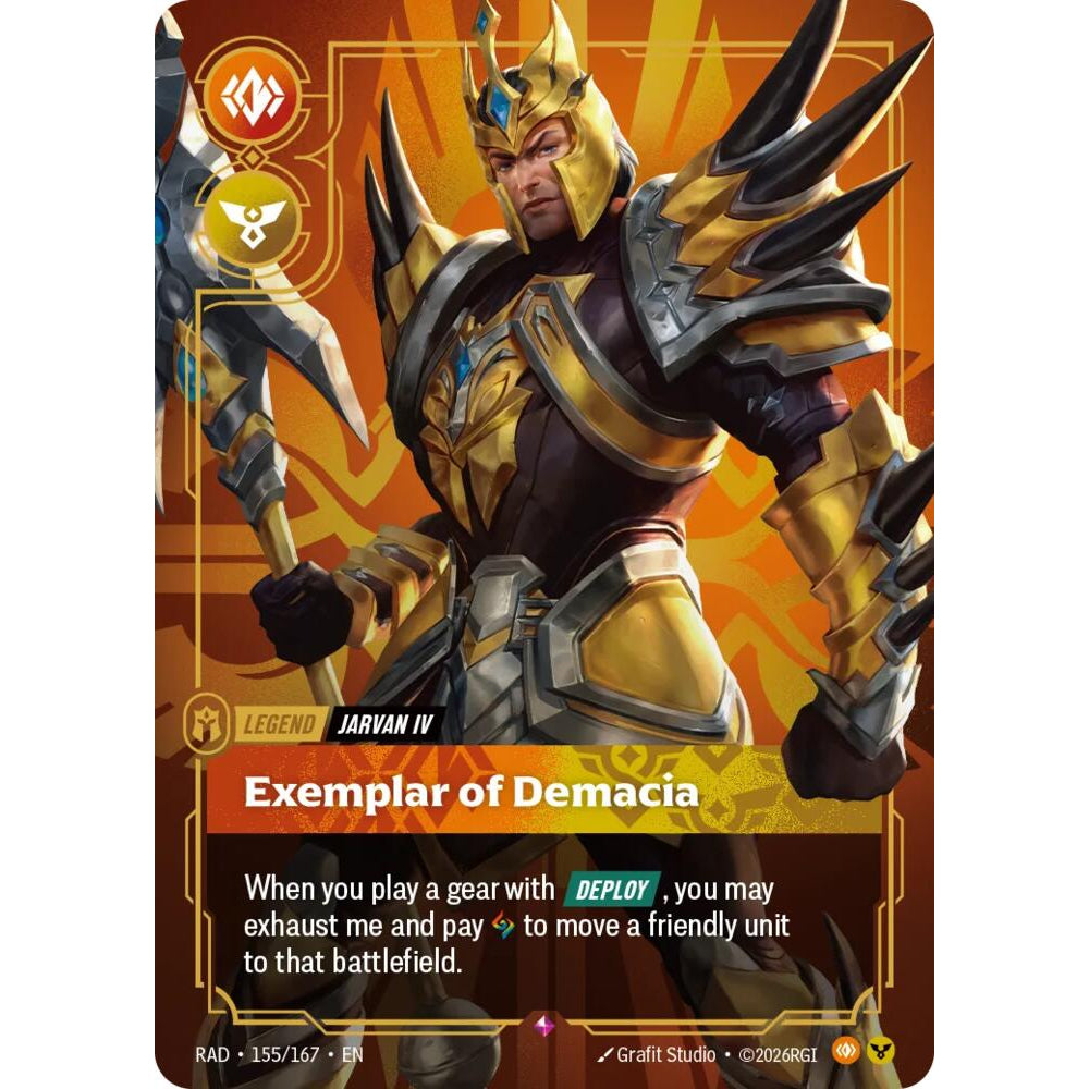 RFB [RFB05-RAD-155 R] Jarvan IV, Exemplar of Demacia
