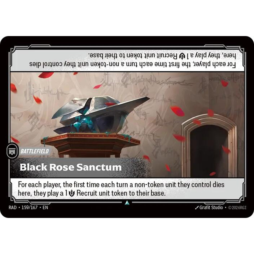 RFB [RFB05-RAD-159 U] Black Rose Sanctum