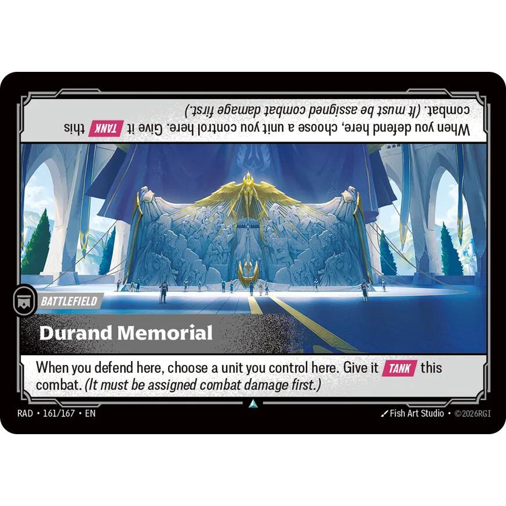 RFB [RFB05-RAD-161 U] Durand Memorial