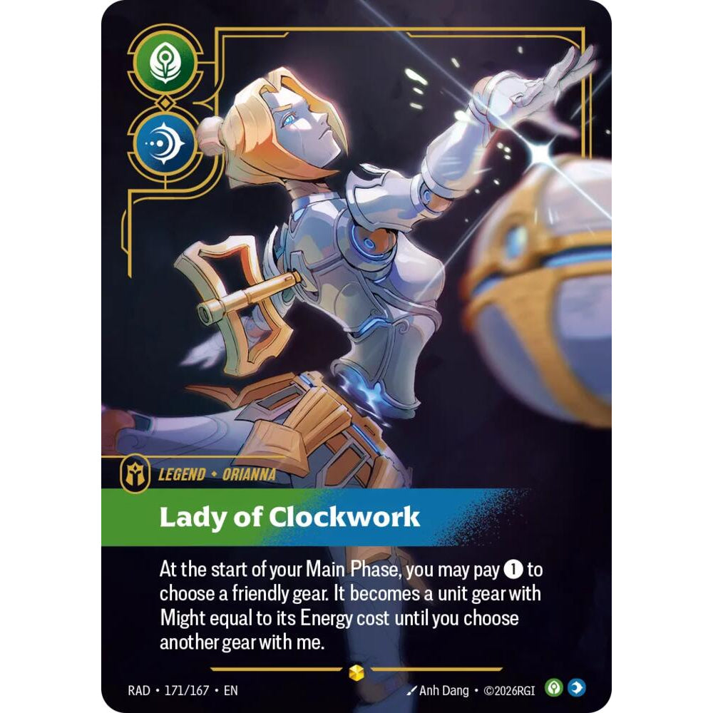 RFB [RFB05-RAD-171 SC] Orianna, Lady of Clockwork (Overnumbered)