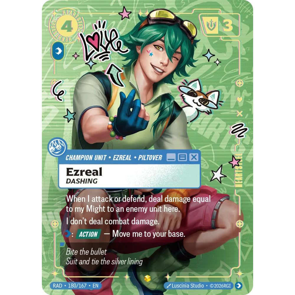 RFB [RFB05-RAD-180 SC] Ezreal, Dashing (Overnumbered)